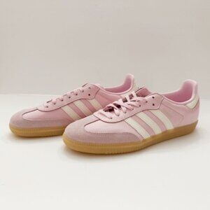 Adidas Samba OG J Pink White Gum Casual Shoes Big Kids' 6.5  - JR3154